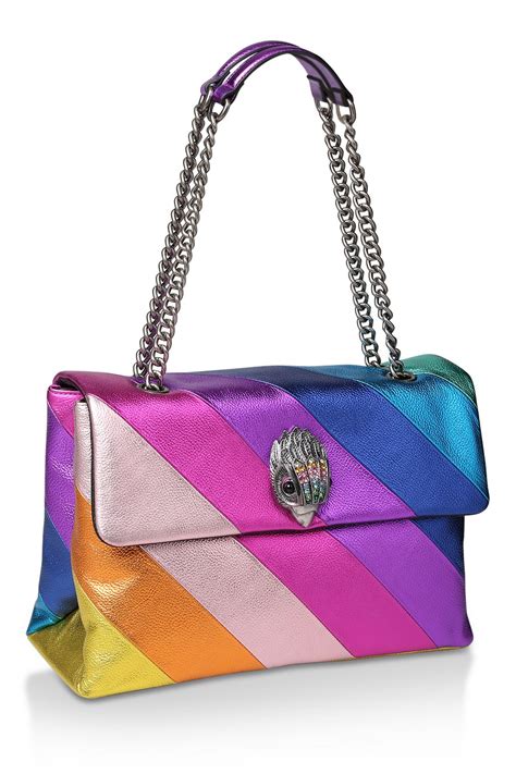 Kurt geiger rainbow purse - Kensington Shopper Bag. £339. new in. Party Clutch. £119. Small Kensington Belt Bag. £199. Discover the rainbow collection for Women & Men – from trainers to mules & Kensington bags. Shop the rainbow styles today.